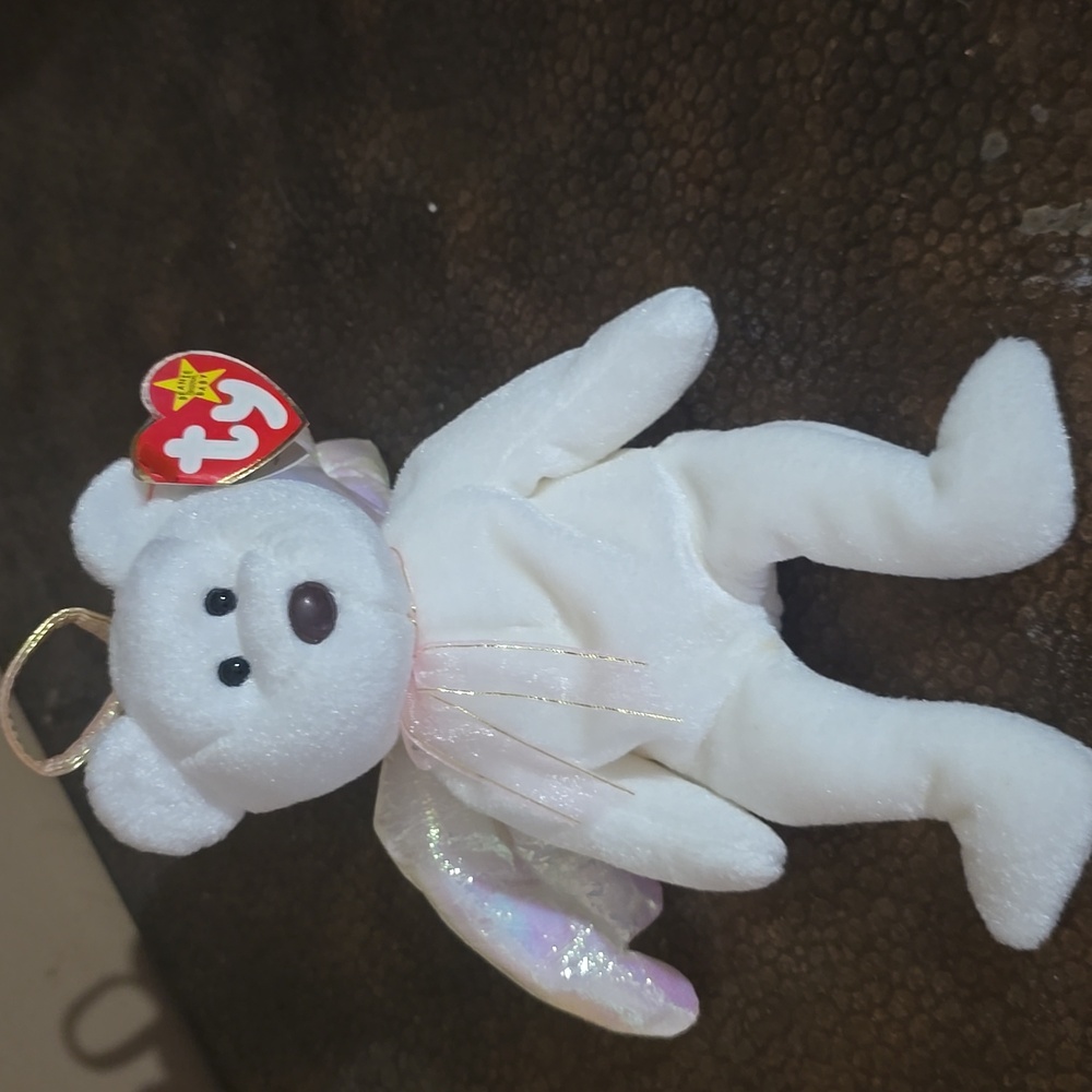 Rare Ty beanie babie angel wings and halo
